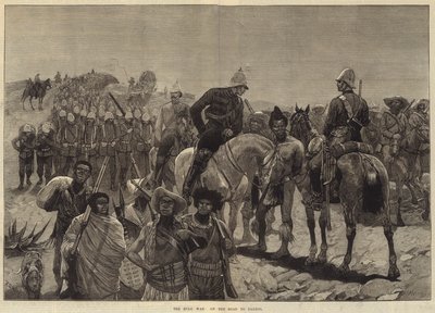 Der Zulukrieg, auf dem Weg nach Ulundi von Richard Caton Woodville junior